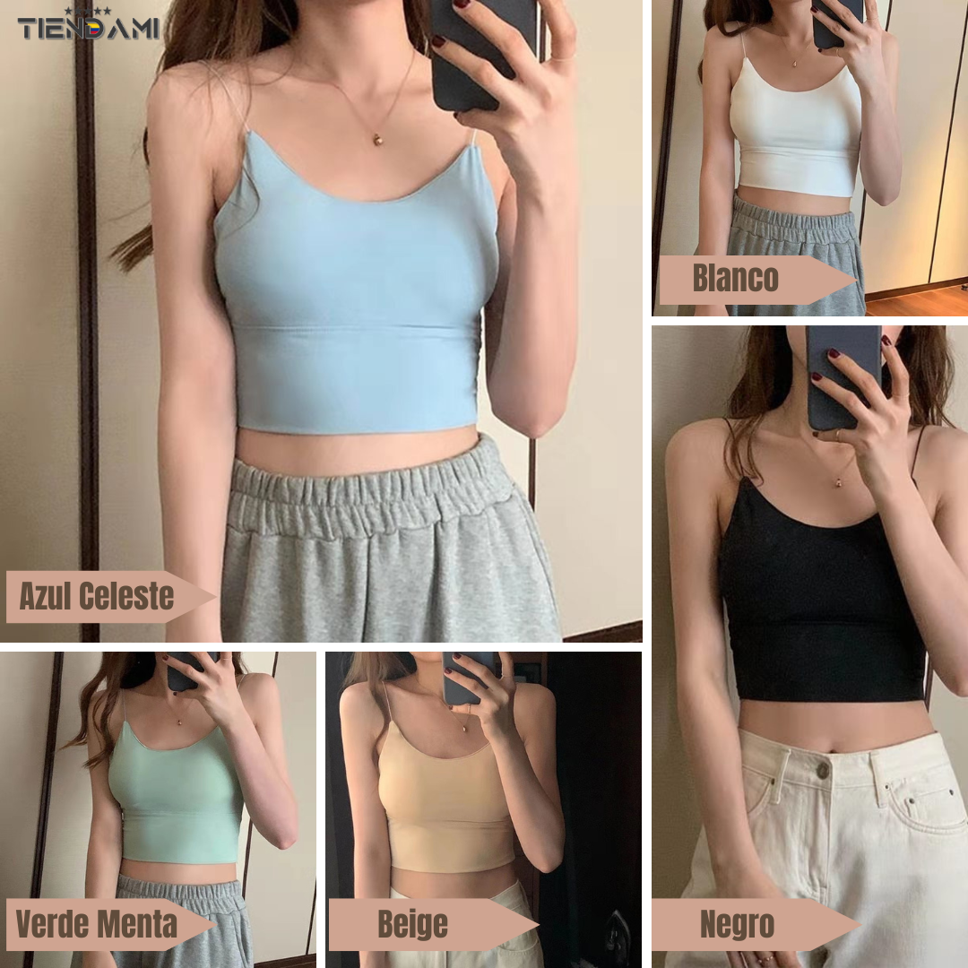 Crop Top Verano Casual Fresh