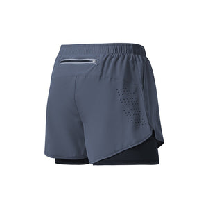 Pantaloneta Premium Dryfit 2 en 1 con Licra Interior