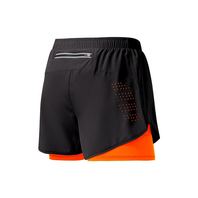 Pantaloneta Premium Dryfit 2 en 1 con Licra Interior