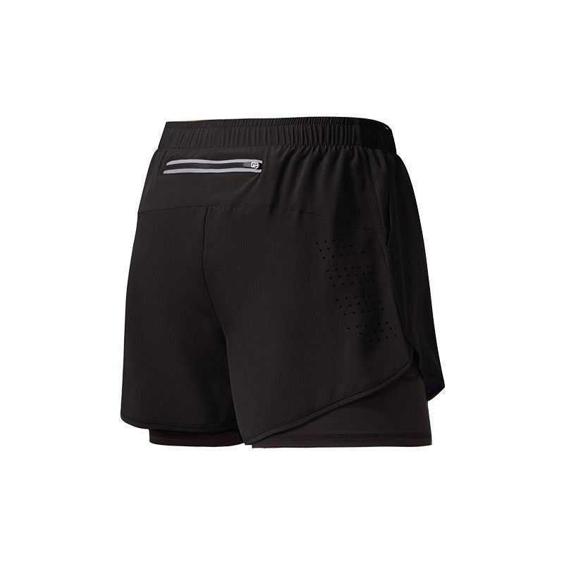 Pantaloneta Premium Dryfit 2 en 1 con Licra Interior