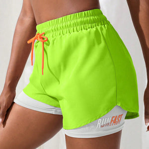 Short 2 en 1 con licra interior RunFast