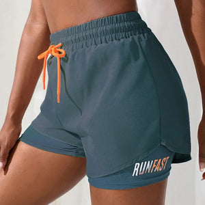 Short 2 en 1 con licra interior RunFast